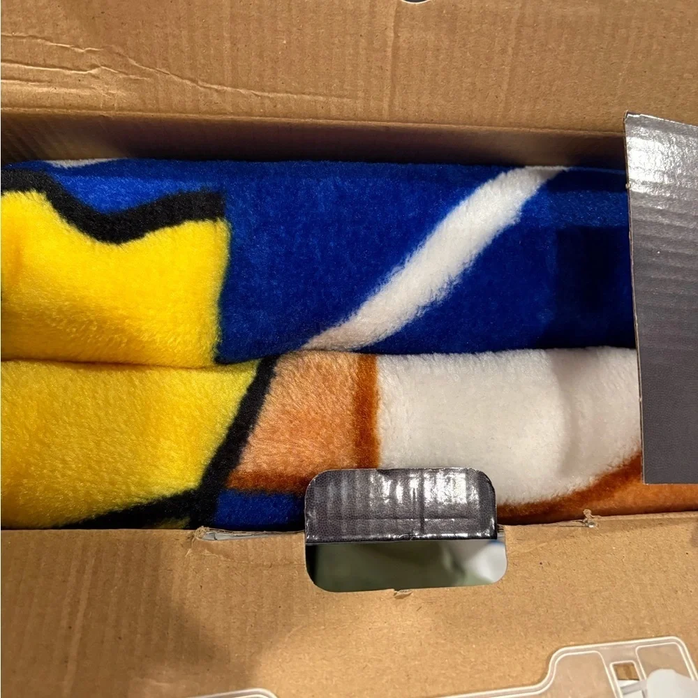 Los Angeles Rams NFL Royal Plush Baby Blanket New in Box 40 x 50